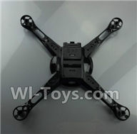 Wltoys Q222K Q222G Parts-06 the Bottom shell cover-Black,Wltoys Q222K Q222G RC Drone Spare parts,Q222K RC Quadcopter Accessories,Q222G headless mode Replacement parts